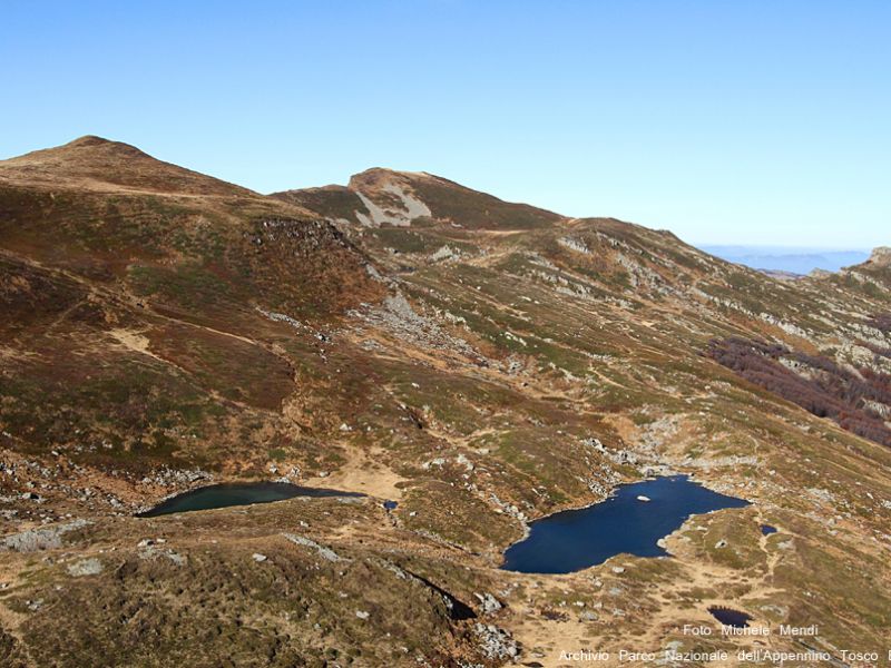 I Laghi del Sillara (1732 m ) i più alti dell'Appennino Parmense