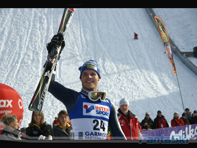Giuliano Razzoli primo nello slalom speciale di Zagabria